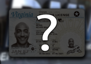 Virginia Driver License Rev. 2023