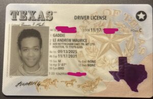 The new Texas Driver License Design